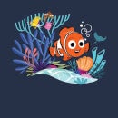 Disney 100 Years Of Nemo Women's T-Shirt - Navy