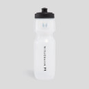 Botella de agua deportiva de Myprotein - Transparente/negro