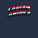 Avengers Captain America Comics Logo Hoodie - Navy