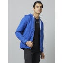 Solid Blue Long Sleeves Fashion Jackets