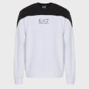 Emporio Armani EA7 Panelled Cotton-Blend Sweatshirt - XL