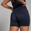 Pantalón corto de ciclismo sin costuras Shape para mujer de MP - Azul marino - XXS