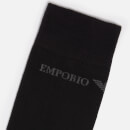 Emporio Armani Three-Pack Cotton-Blend Socks