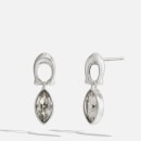 Coach Gemstone Silver-Tone Earrings and Necklace Set