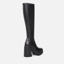 Steve Madden Women's Phoenix Platform Faux Leather Knee High Boots - UK 7