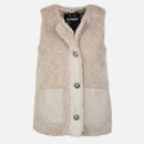 Barbour Kintra Liner Faux Fur and Shell Gilet - UK 14