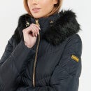 Barbour International East Moor Quilted Shell Coat
