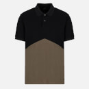 Armani Exchange Chevron Cotton Polo Shirt - S