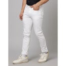 White Slim Fit Stay Denim Jeans (ANOWHITEIN25)