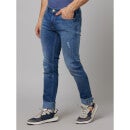 Blue Light Fade Low Distress Stretchable Jeans (COECOMS25)