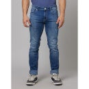 Blue Light Fade Low Distress Stretchable Jeans (COECOMS25)