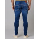 Blue Mid-Rise Jean Slim Fit Clean Look Heavy Fade Jeans (DOANKLENEW1)