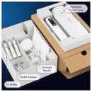 Oral B iO7 Electric Toothbrush White Alabaster with 2ct Extra Refills