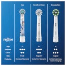 Oral B Kids Frozen Brush Heads for Electric Toothbrush - Pack of 8 Counts