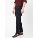 Black Slim Fit Cotton Stretchable Jeans (BOCANDY)