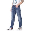 Blue Slim Fit Heavy Fade Stretchable Jeans (BOLIGHT)
