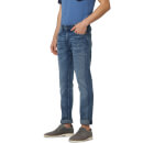 Blue Slim Fit Mid-Rise Clean Look Jeans (SOSOFT)