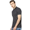 Celio Men's 100% Cotton Black Polo T-Shirt - Tegrindle Black - (Various Sizes)