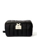 The Flat Lay Co. Full Size Drawstring Makeup Bag in Hot Pink Velvet