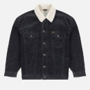 Wrangler Antifit Fleece-Trimmed Cotton-Corduroy Trucker Jacket - S