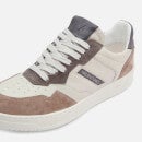 Valentino Men's Suede and Leather Basket Trainers - UK 7.5