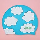 Adult Speedo x Tegan Price Clouds Cap Blue/White