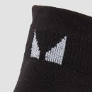 MP Unisex Trainer Socks (3 Pack) - Black - UK 9-11