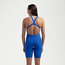Fastskin LZR Pure Intent 2.0 Kneeskin-Schwimmanzug mit offenem Rücken für Damen Blau/Schillernd