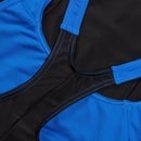 Women's Hyperboom Racerback Swimsuit Black/Blue