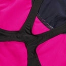 Women's HyperBoom Muscleback Swimsuit Black/Pink