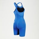 Costume da gara al ginocchio Fastskin LZR Pure Valor 2.0 con schiena coperta da donna Blu/Nero