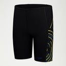 Boys Plastisol Placement Jammer Black/Yellow/Blue