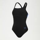 Women's Flex Band Swimsuit with Swim Bra Black/Blue