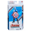 Hasbro Marvel Legends Series Captain America (Bucky Barnes) Avengers 60th Anniversary Collectible 6 Inch Action Figure