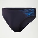 Medley Logo-Badehose 7 cm für Herren Marineblau/Blau