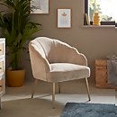 Sophia scallop on sale occasional chair