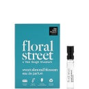 Floral Street Sweet Almond Blossom Vial on Card