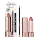 Velvet-Matte Lip Duo - Muted Mauve & Hush Rose