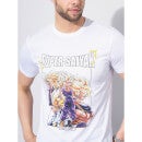 Dragon Ball Z - White Round Neck Short Sleeves Tshirt (LDESTDADIN)