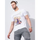 Dragon Ball Z - White Round Neck Short Sleeves Tshirt (LDESTDADIN)