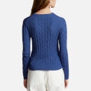 Polo Ralph Lauren Julianna Cable-Knit Cotton Jumper - XS