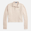 Polo Ralph Lauren Long Sleeve Wool and Cashmere-Blend Polo Shirt - S