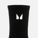 Vysoké unisex ponožky MP – čierne - UK 2-5