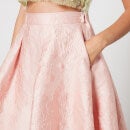 Sister Jane Dream Amber Floral-Jacquard Skirt - XS/UK 6
