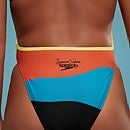Speedo x Jasmin Sehra Camo Wave Print V Back Swimsuit