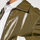 Jakke Naomi Cropped Padded Faux Leather Jacket - XS