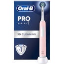 Oral B Pro Series 1 Cross Action Pink Electric Rechargeable Toothbrush