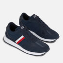 Tommy Hilfiger Men's Evo Mix Suede, Leather and Mesh Trainers - UK 7