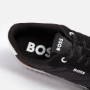 BOSS Men's Kai Runn Faux Suede and Shell Trainers - UK 10
