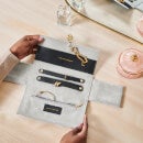 Katie Loxton Pebble Jewellery Roll - You Are Golden - Black